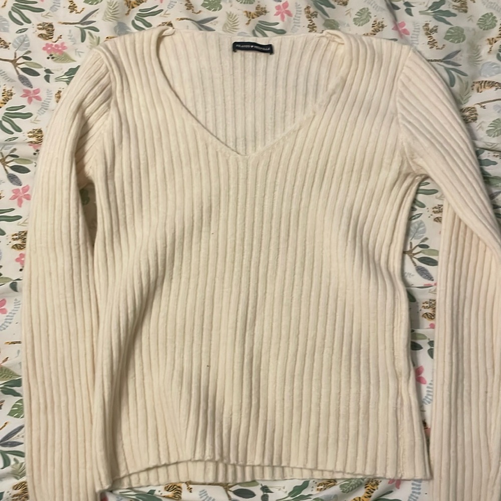 brandy melville cream sweater